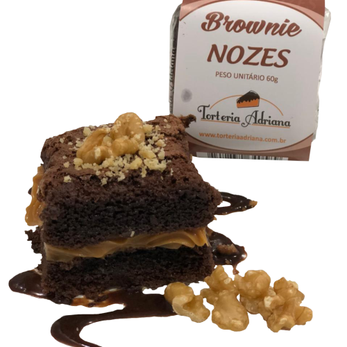 Detalhes do produto Brownie de Nozes